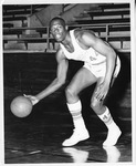 Basketball Player #44 Poses for Photograph by North Carolina Agricultural and Technical State University