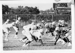 Football Players Scrimmage by North Carolina Agricultural and Technical State University