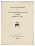 The 57th Annual Commencement of the Agricultural and Technical College