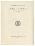 The 74th Annual Commencement of the Agricultural and Technical College of North Carolina by North Carolina Agricultural and Technical State University