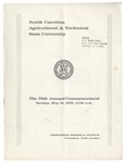 The 79th Annual Commencement of North Carolina Agricultural and Technical State University by North Carolina Agricultural and Technical State University