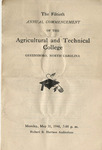 1948, May 31 - Fiftieth Annual Commencement of The Agricultural and Technical College Greensboro, North Carolina