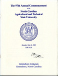 1988, May 08 - 97th Annual Commencement of the North Carolina Agricultural and Technical State University