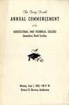 1942-06-01 - Fourty-fourth Annual Commencement of the Agricultural and Technical College