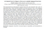 Assessing the Farm-Level Impacts of Decreased Availability Immigrant Farm Labor
