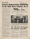 1959-10 Alumni Newsletter of the Agricultural and Technical College by North Carolina Agricultural and Technical State University