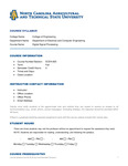 Digital Signal Processing by North Carolina Agricultural and Technical State University